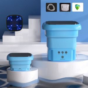 Sonew Mini Machine à Laver Manuelle Sous-Vêtements Lave-Linge pour Dortoir  à la Maison Gris, Lave-Linge 