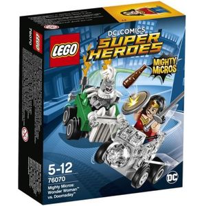 ASSEMBLAGE CONSTRUCTION LEGO® DC Comics Super Heroes 76070 Mighty Wonder Woman contre Doomsday