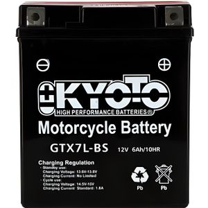 BATTERIE VÉHICULE KYOTO - Batterie moto - Ytx7l-bs - L114mm W71mm H131mm