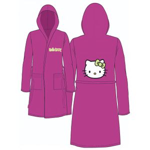 PEIGNOIR PEIGNOIR DE BAIN ENFANT HELLO KITTY FUSCHIA