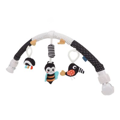Jouet dArche de Poussette Arche Eveil Bebe Dactivits Jouets Sensoriels Suspendu Convenant la Plupart des Poussettes YYV Label - Puériculture & Eveil bébé