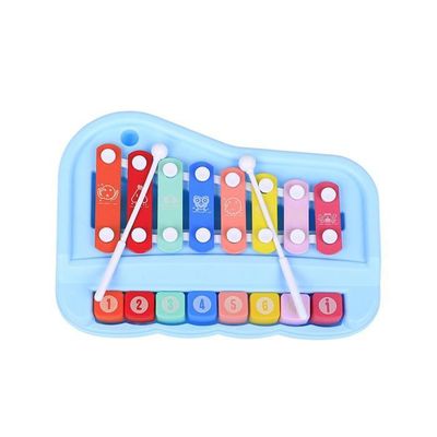 Vicloon Tambour Jouet 7 En 1 – Instruments De Musique En Bois, Xylophone, Cymbale, Montessori, Dès 3 Ans, éducatif
