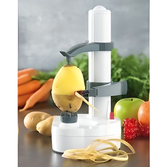 Éplucheur D'ail électrique Rechargeable Dzqad - Multifonction Pour Légumes, Pommes De Terre, Tomates - 50W, Autonomie 3h - Idéal Cuisine Maison Et Pro