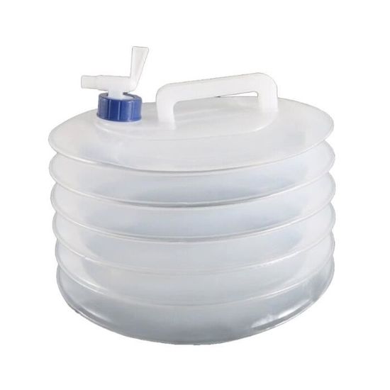 Lot De 3 Jerrican Eau Pliable Avec Robinet, Bidon Eau Pliable