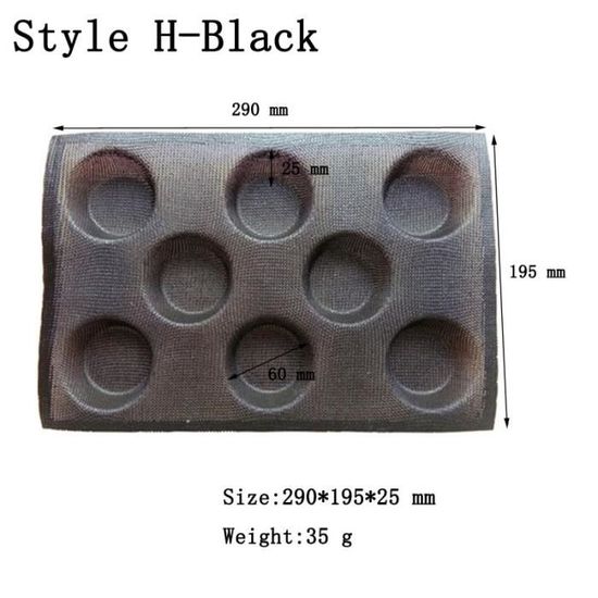 Moules à Pain En Silicone - Lot De 2, Rectangulaires 28x12,2 Cm - Résistants à La Chaleur (jusqu'à 230°C) - Pour Gâteaux, Pain, Salades - 2