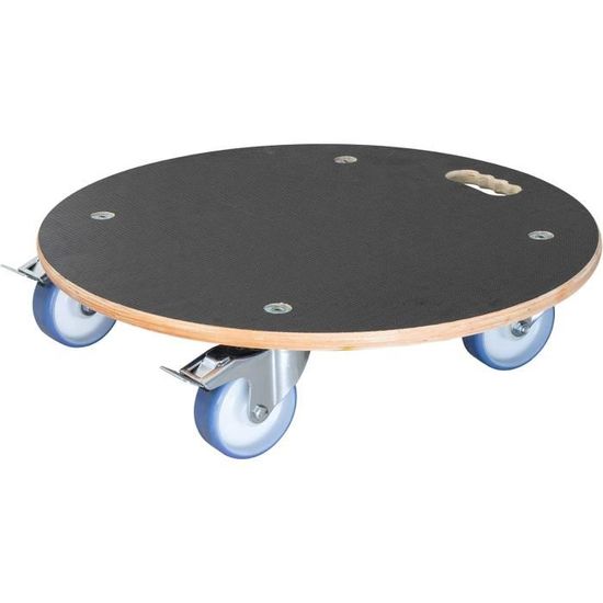 Chariot à Plantes WAGNER Maxigrip 58x14.5cm – Bois FSC, 4 Roues, Charge 300kg, Intérieur/Extérieur