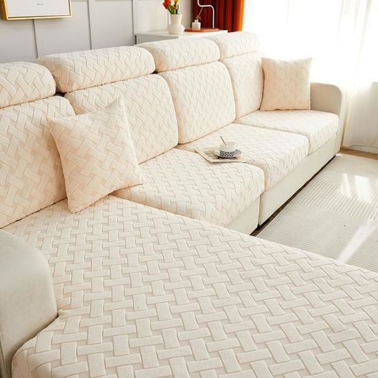 GOSTADY Housses De Coussin De Rechange Extensibles Imprimées Antidérapantes Et Lavables Pour