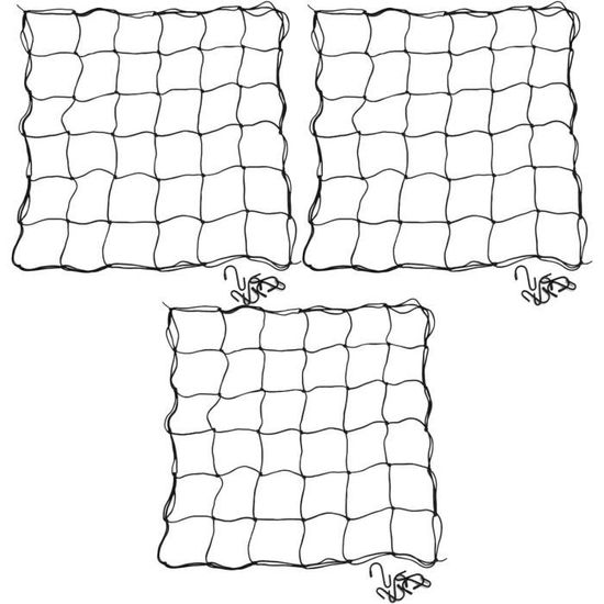 Lot De 3 Filets De Pêche Télescopiques Avec Poignée En Aluminium, Filet