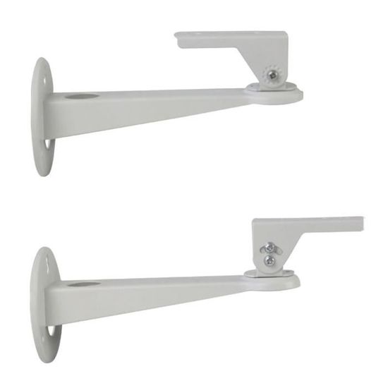 Support De Projecteur Universel Rotatif 360° - Hauteur Réglable 24-40 Cm - Compatible Vis 1/4" - Pour Mur, Bureau, Table De Chevet
