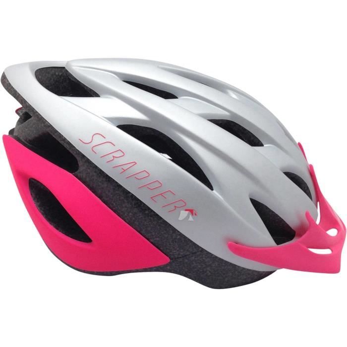 SCRAPPER Casque de cyclisme Helmet SCR Lady Sport 8 Femme Gris