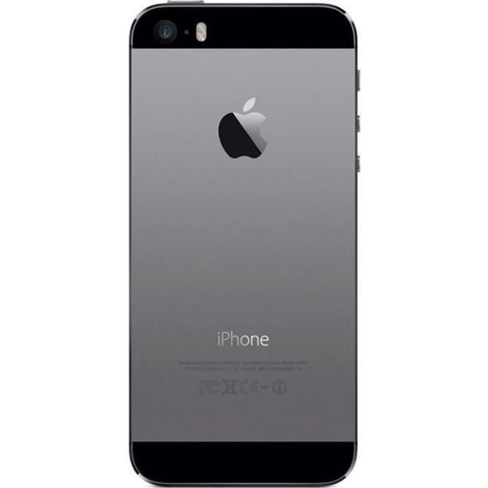 APPLE Iphone 5S 32Go Gris sidéral - Reconditionné - Etat correct
