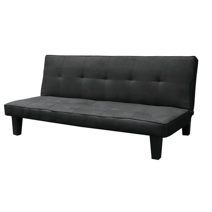 Canape Convertible Noir