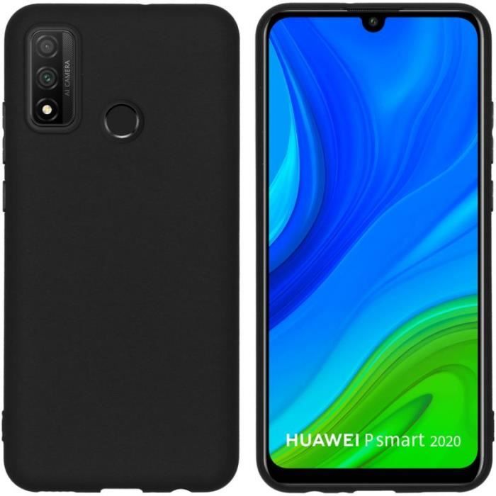 Coque silicone gel pour Huawei Psmart 2020 noire