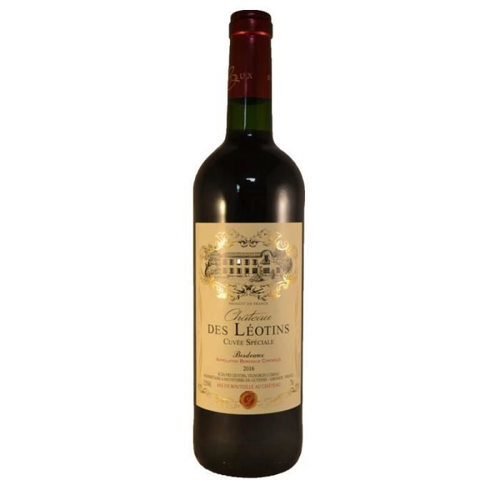 Château DES LEOTINS Cuvée spéciale (récoltant)2016 AOP BORDEAUX