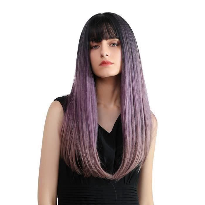 Perruque Women Fashion Thin Bangs Chemical Fiber Hair Long Hair WigZHL91015527PP_cot3609 Bout0109-18D-57497