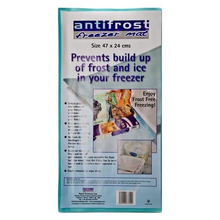 Anti Mat congélateur sans givre Taille: 47 x 24cm: Gros électroménager