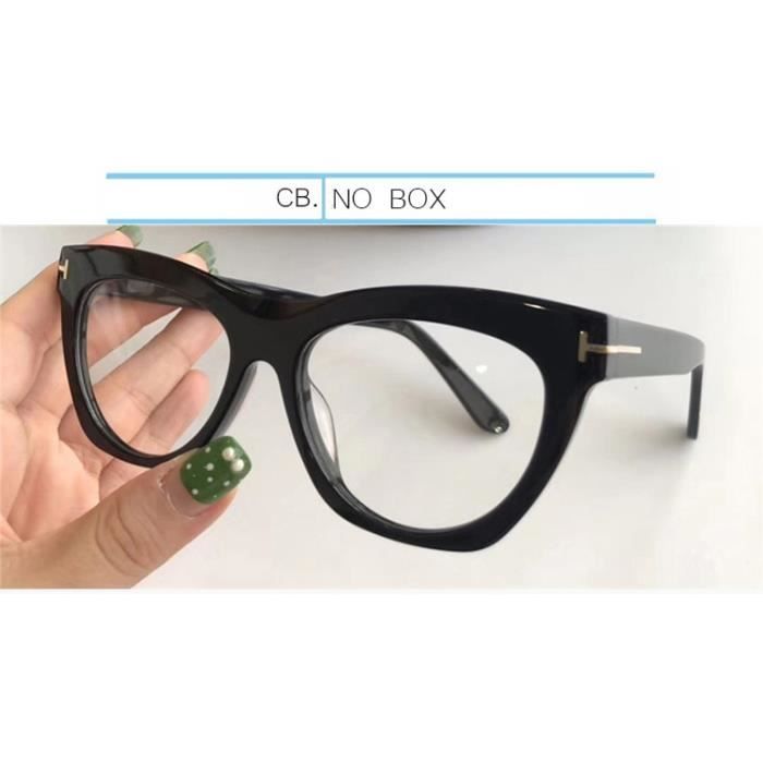 Montures de Lunettes de vue,IVSTA lunettes optiques TF5559 Monture pour femmes, acétate fait à la main, marque de - Type CB.-NO BOX