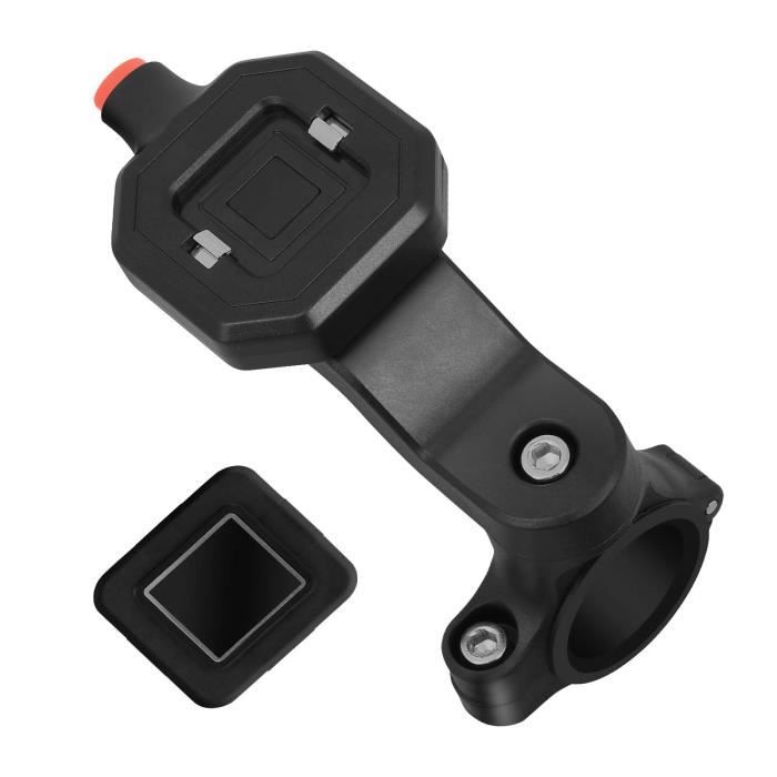 Support Vélo Moto Trottinette Smartphone Rotatif 360° Fixation Guidon Noir