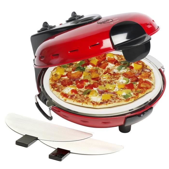 BESTRON DLD9070 Four à pizza - Rouge