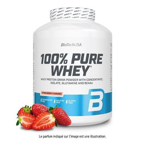 Biotech USA 100% Pure Whey Fraise 2.27 kg