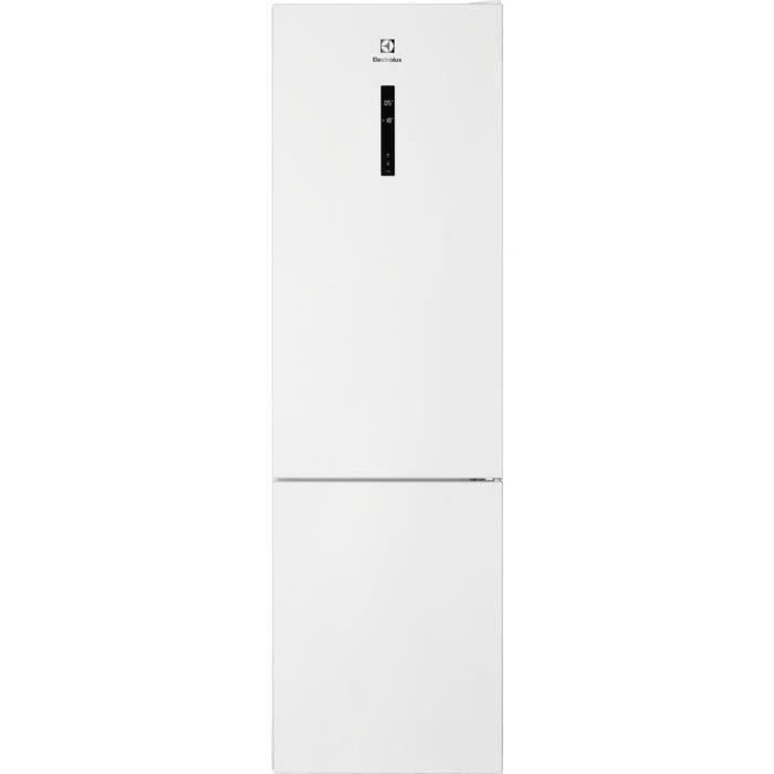 ELECTROLUX LNC7ME34W2 - Réfrigérateur congélateur bas - 360L (244+94) - No Frost - L60x H201cm - Blanc