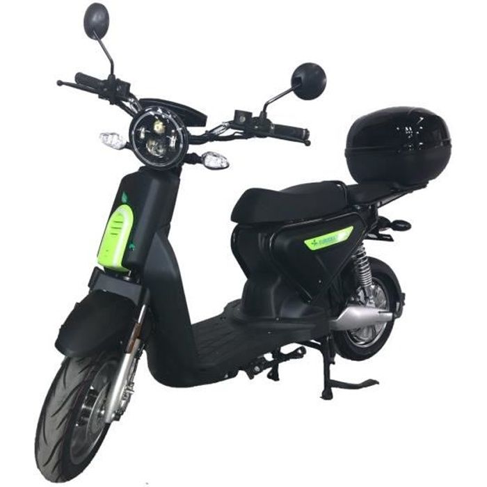 SCOOTER ELECRTIQUE CKA C1S Batterie amovible 60V20Ah EURO5 Noir, Bonus Ecologique 300 euros déjà déduit du prix