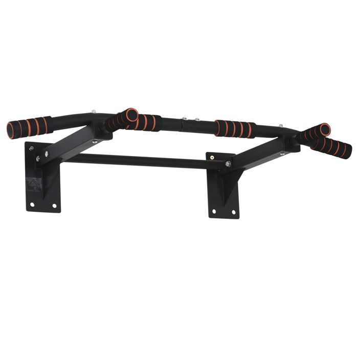 Barre de traction murale 3 pr 94x51x18cm Noir