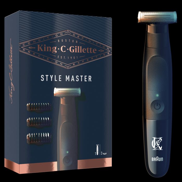 Tondeuse barbe sans fil king style master GILLETTE