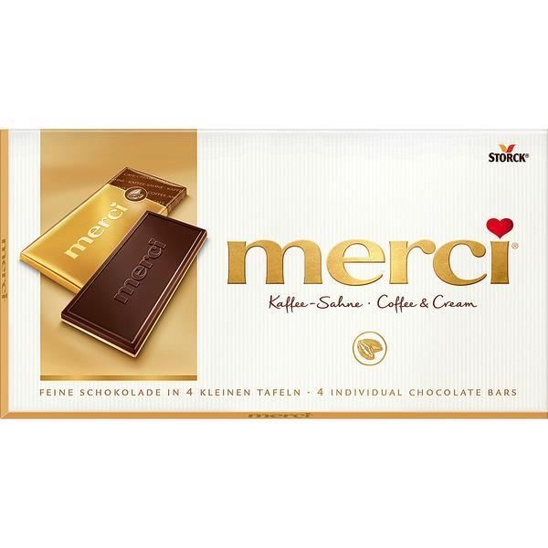 Merci Pralines café crème 100g (Pack de 5)