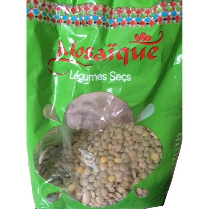 MOSAIQUE Lentilles Blondes - 1 kg
