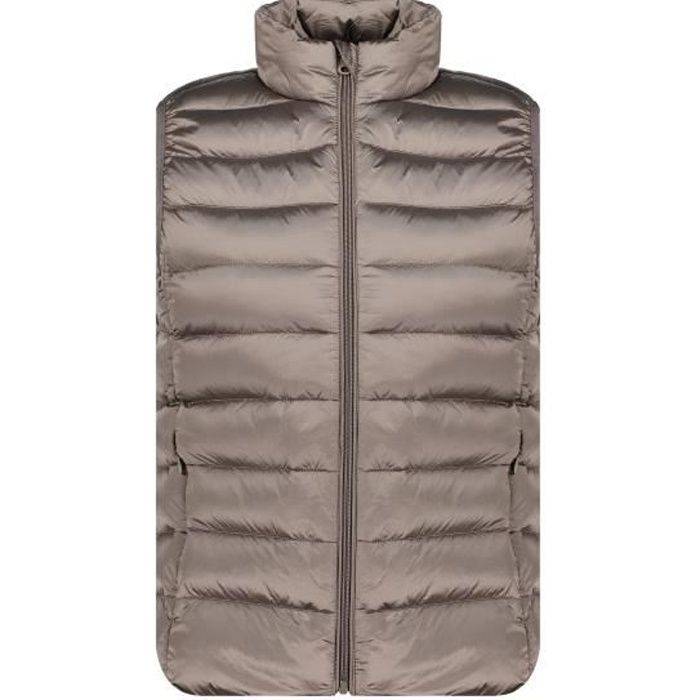 DEELUXE Doudoune fine sans manches ELENA Grey