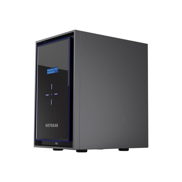 NETGEAR Système de stockage SAN/NAS ReadyNAS RN426 - 6 x Total de compartiments - Intel Atom Quad-core - 4 Go RAM