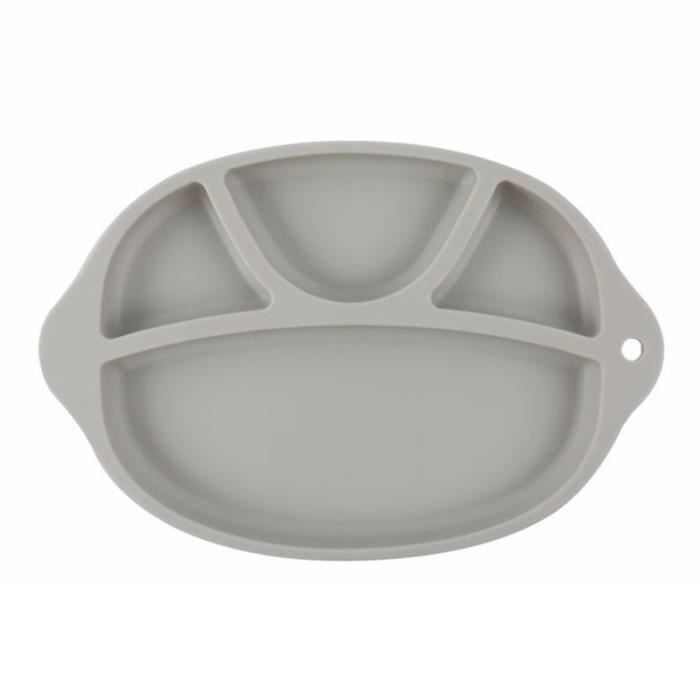 Plateau de séparation pour enfants en silicone de qualité alimentaire BOITE DE RANGEMENT - BAC DE RANGEMENT OUTILS (VIDE)