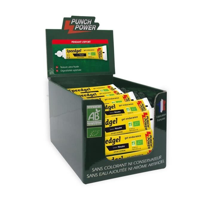 PUNCH POWER SPEEDGEL NEUTRE - PRÉSENTOIR 40 GELS