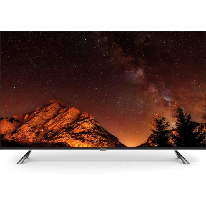 STRONG SRT55UC7433 - TV UHD 4K (139 cm) - Smart TV Android - Dalle 60Hz - HDR10 - Netflix - YouTube - WiFi