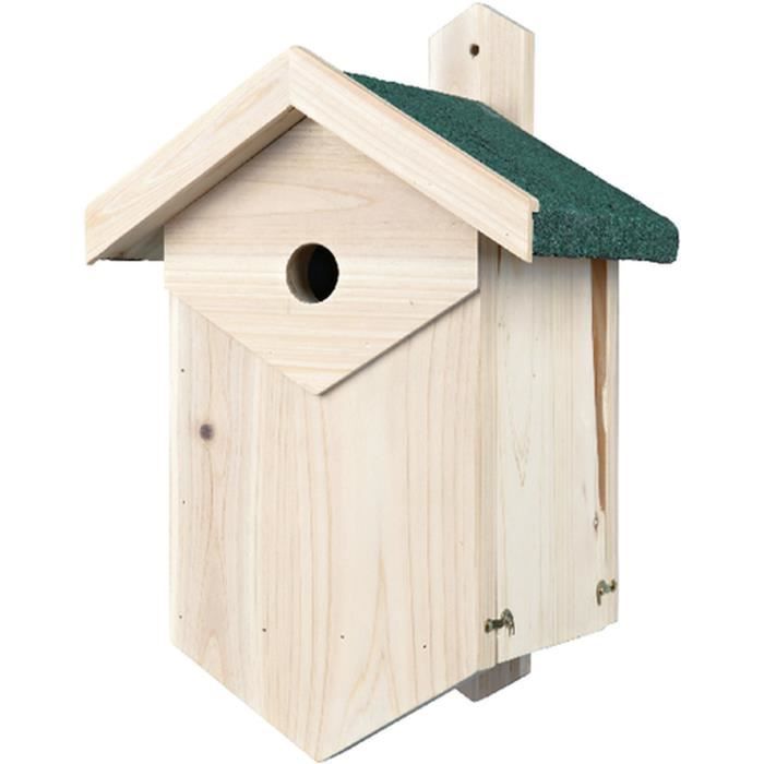 TRIXIE Nichoir nichant dans les cavités, 25 × 40 × 22 cm et ø 3,4 cm - Pour oiseau