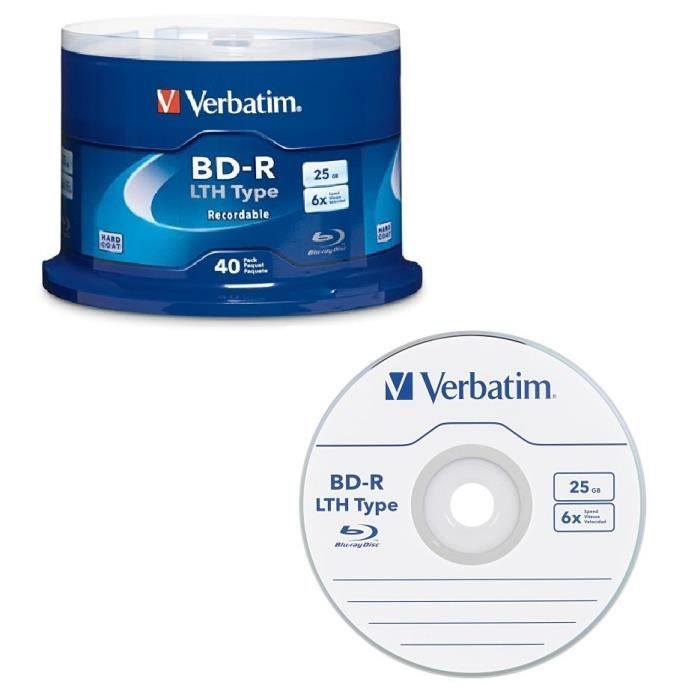 40 BLU-RAY Verbatim