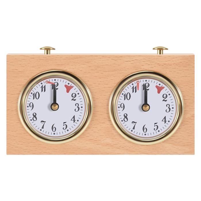 Minuterie D’Échecs Numérique Multimode – Grand Écran, Boutons Faciles, Modes Basic/Delay/Bonus/Byo-Yomi