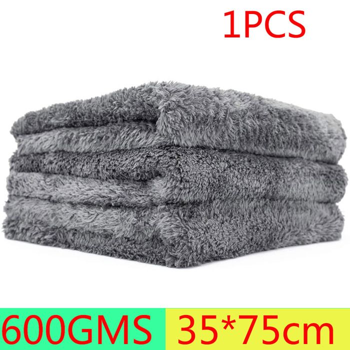 Leseed Lot 3 Chiffons Microfibre Voiture – Ultra Absorbants, Sans Peluches, 40x60 Cm – Nettoyage Auto & Vitres
