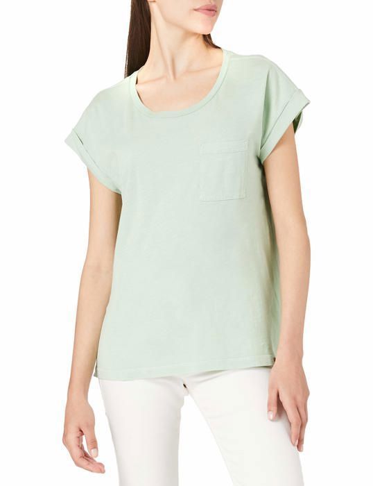 camel active Overshirt in een zomerse linnenmix - Maat womenswear-36