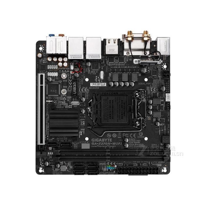 Carte mère GIGABYTE Z270N-WIFI Intel Z270 Socket LGA1151 2xDDR4 SDRAM 32GB Mini ITX - Gigabyte