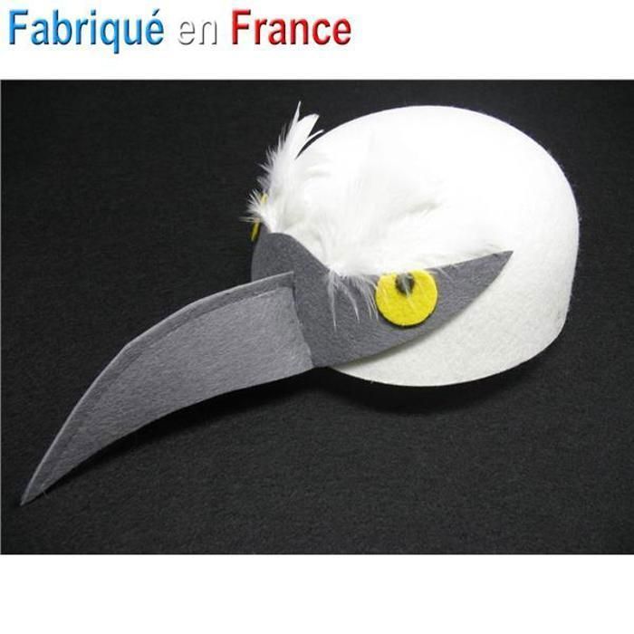 Chapeau griffe aigle broche flamme (8017