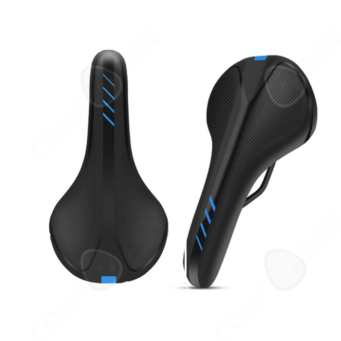 Selle Vélo Selle De Vélo Beekeg - Double Amortissement - Mousse Mémoire De Forme - Respirante Et Imperméable - Pour VTT Et Route Siège Respirant Vélo