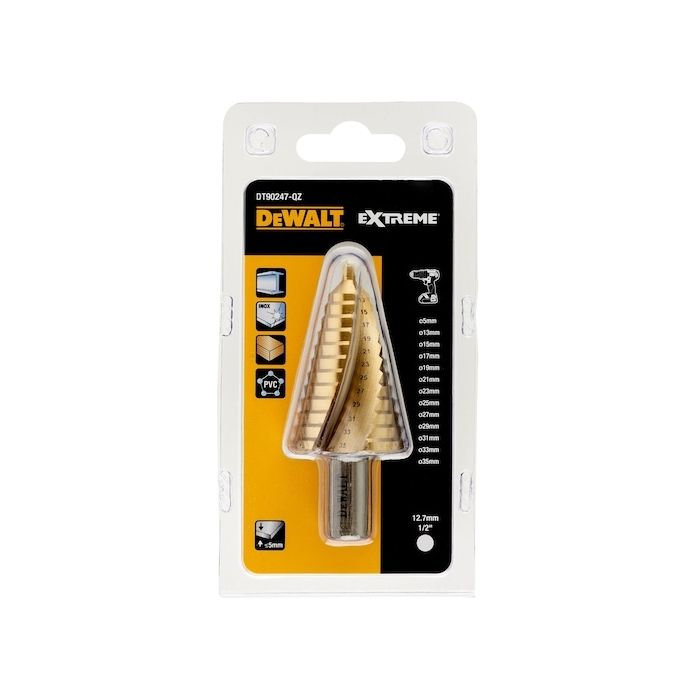 Perceuse à cône en tôle DeWalt DT90247 QZ 5 35 mm - vue 2