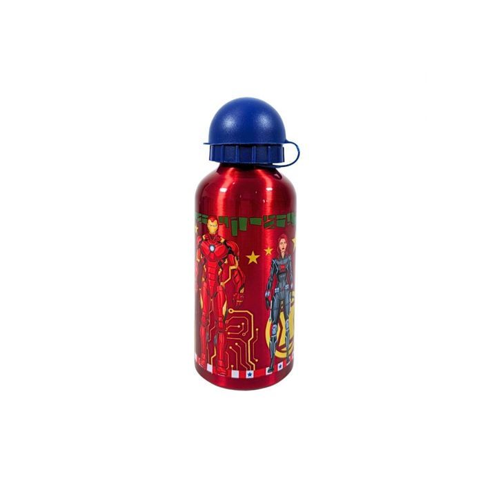 My Sweety Pop - Gourde en aluminium Avengers Rouge/Bleu - 400ML