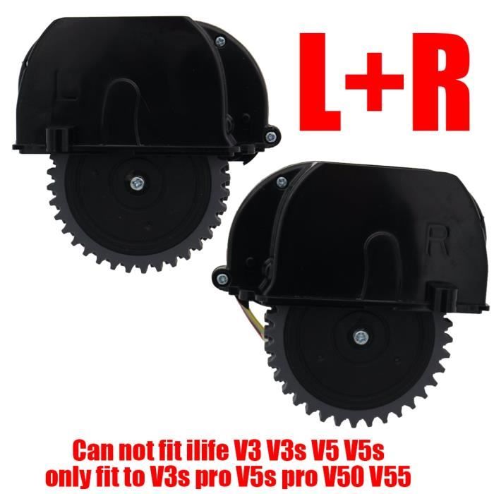 Roue pour V3s Pro V5s Pro V50 V55 Robot Aspirateur Pièces Inclure