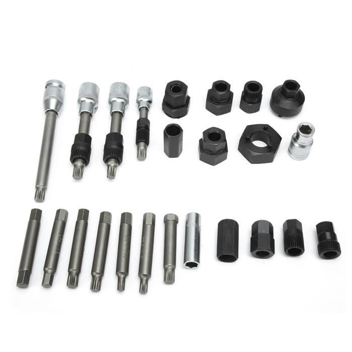 Akozon Pulley Removal Tool, Practical High Hardness Antirust Pulley