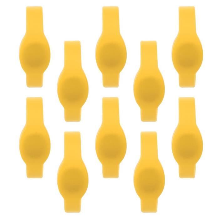 10 Pcs Rfid Bracelet De Piscine Pour Hotel 125khz Id Jaune Che Achat Vente Badge Rfid Carte Rfid 10 Pcs Rfid Bracelet De Cdiscount