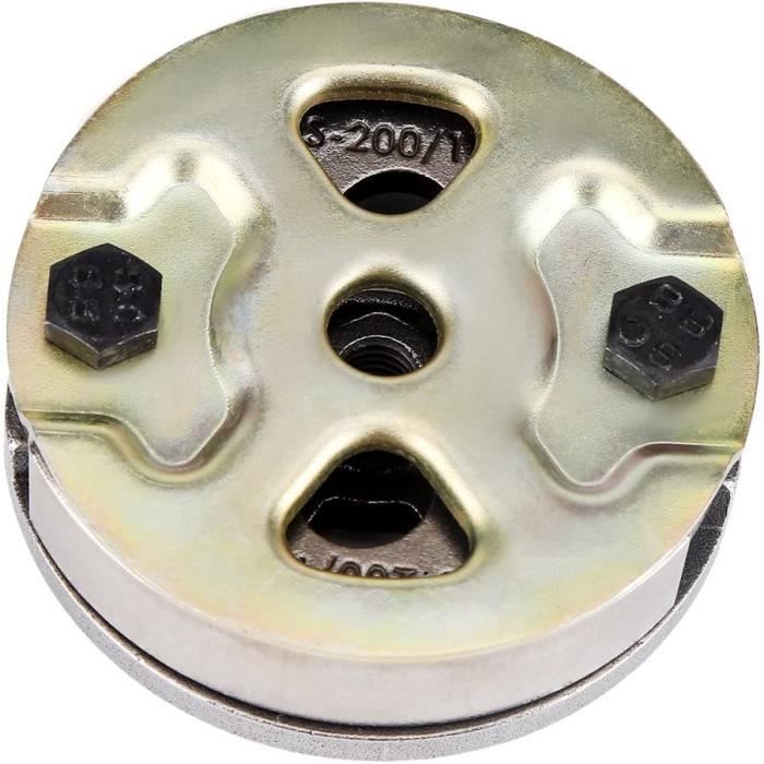 Jodriva Embrayage De Débroussailleuse 1 Pièce, For TU26 BC260 CG260 G26 26CC 1E34F Embrayage De Coupe-Herbe Pièces De Rechange De Tondeuse à Gazon Embrayage Moteur
