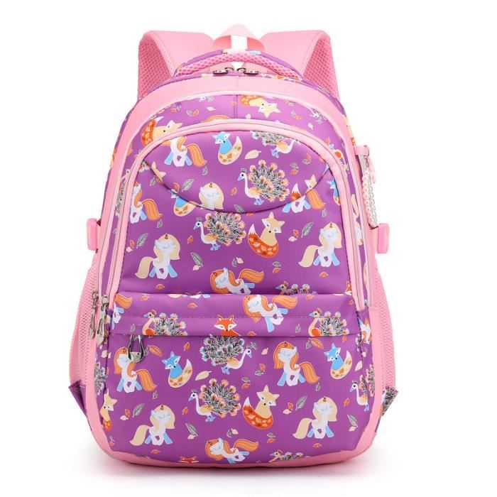 Sac école 20 Litres Kawaii Cartable Fille Primaire Tanou 20L - Nylon Sac école 20 Litres Kawaii Cartable Fille Primaire Tanou 20L - Nylon